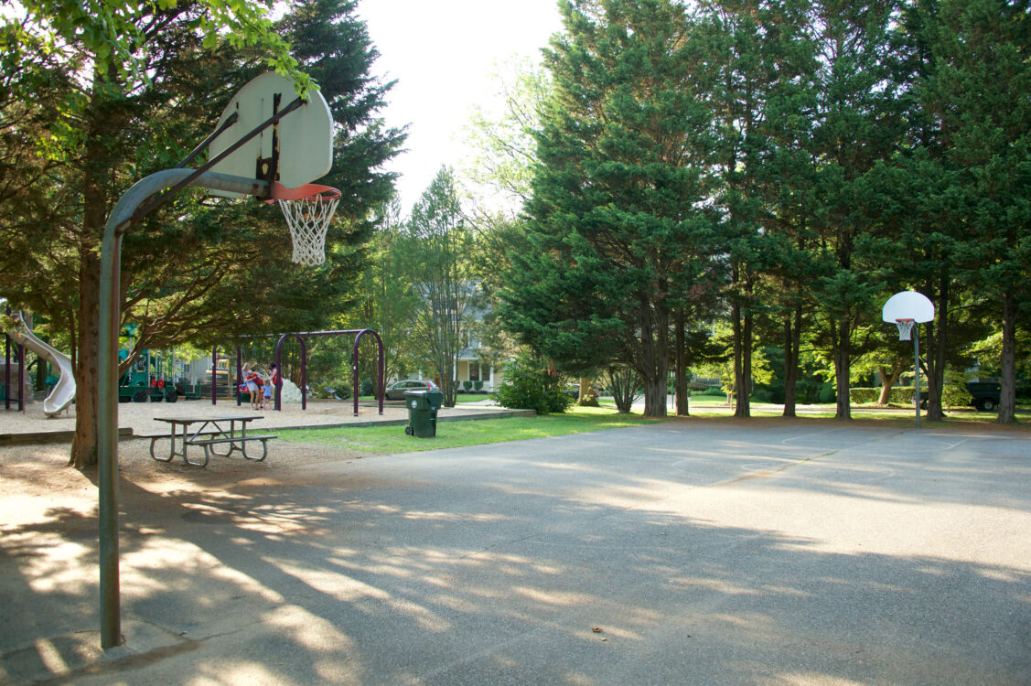 Basketball Court at Leland Neighborhood Park