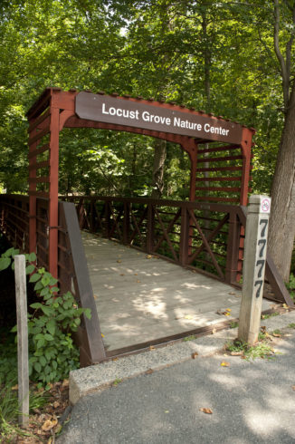 Bridge to Locust Grove Nature Center