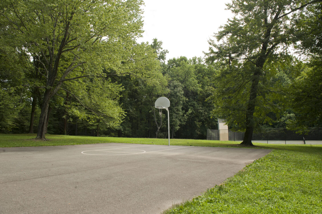 Basketball court at Long Branch-Arliss Neighborhood Park