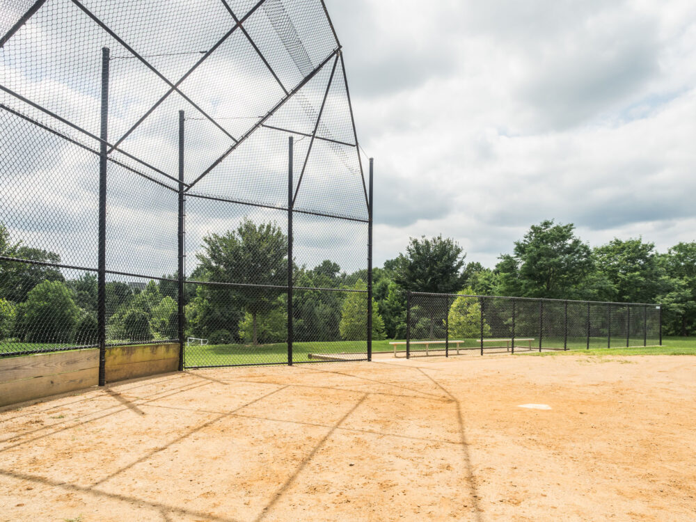Baseball Diamond at Manor Oaks Local Park