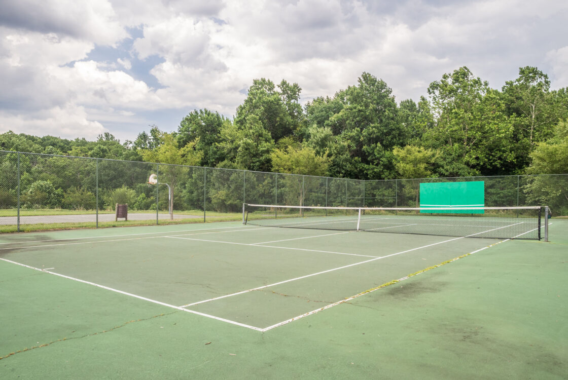 tennis courts at McKnew Local Park
