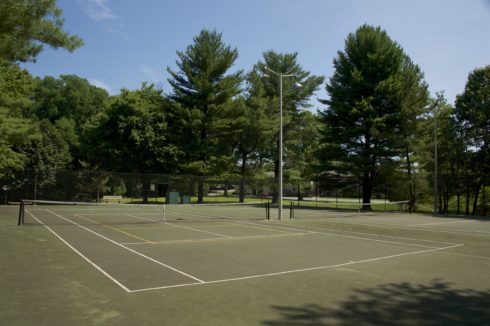 Tennis Court at Meadowood Local Park