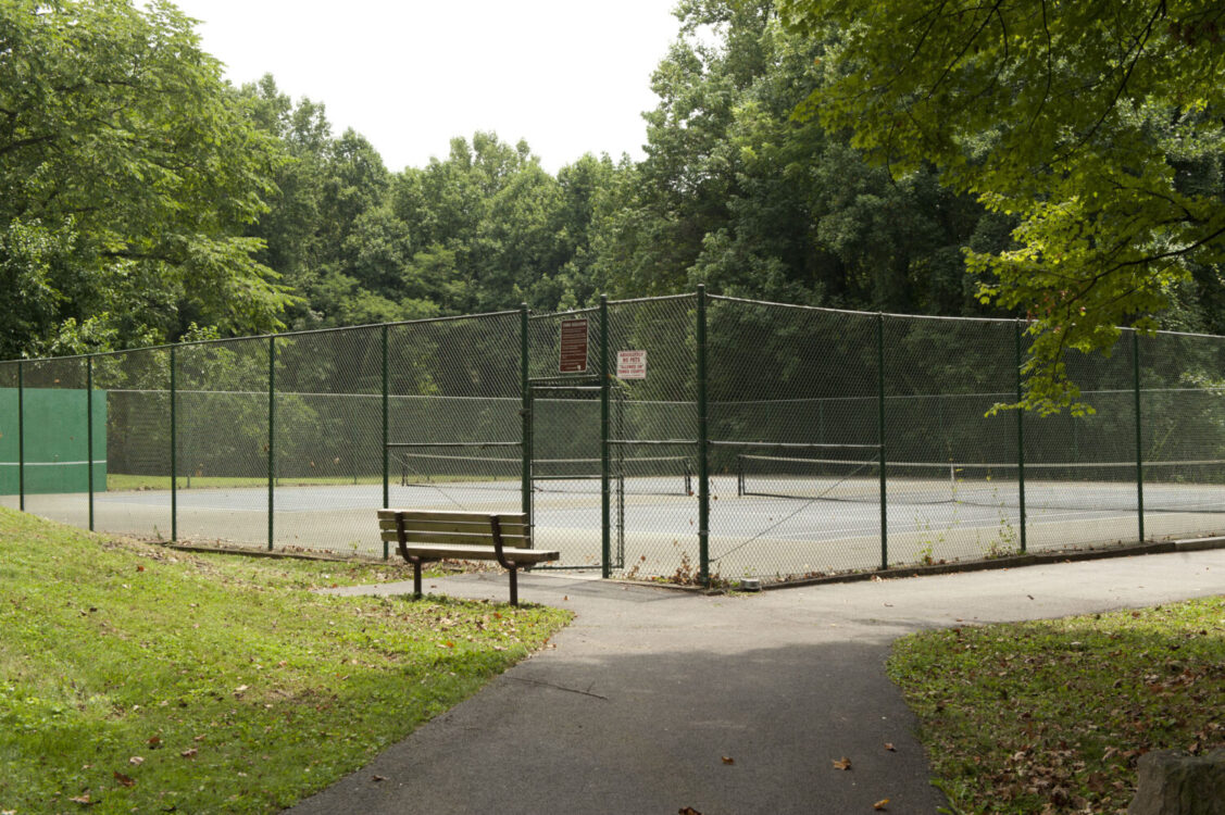 Tennis Court at Merrimac Neighborhood Park