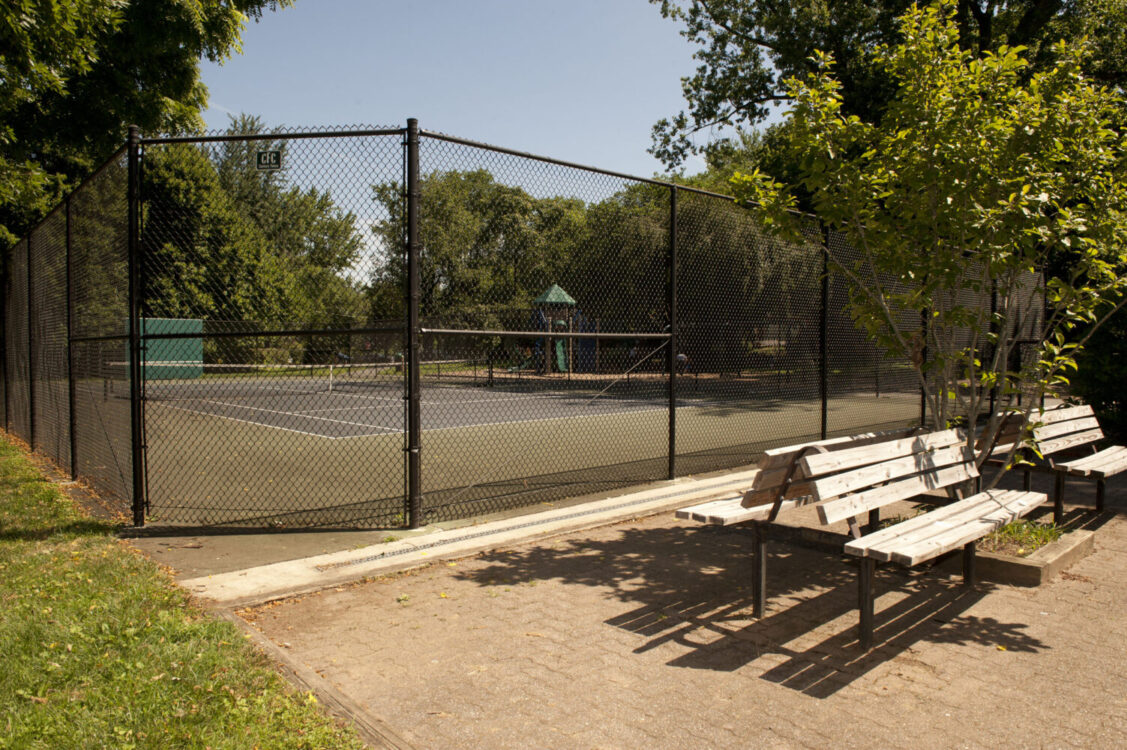 tennis court at Montgomery Hills Neighborhood Park