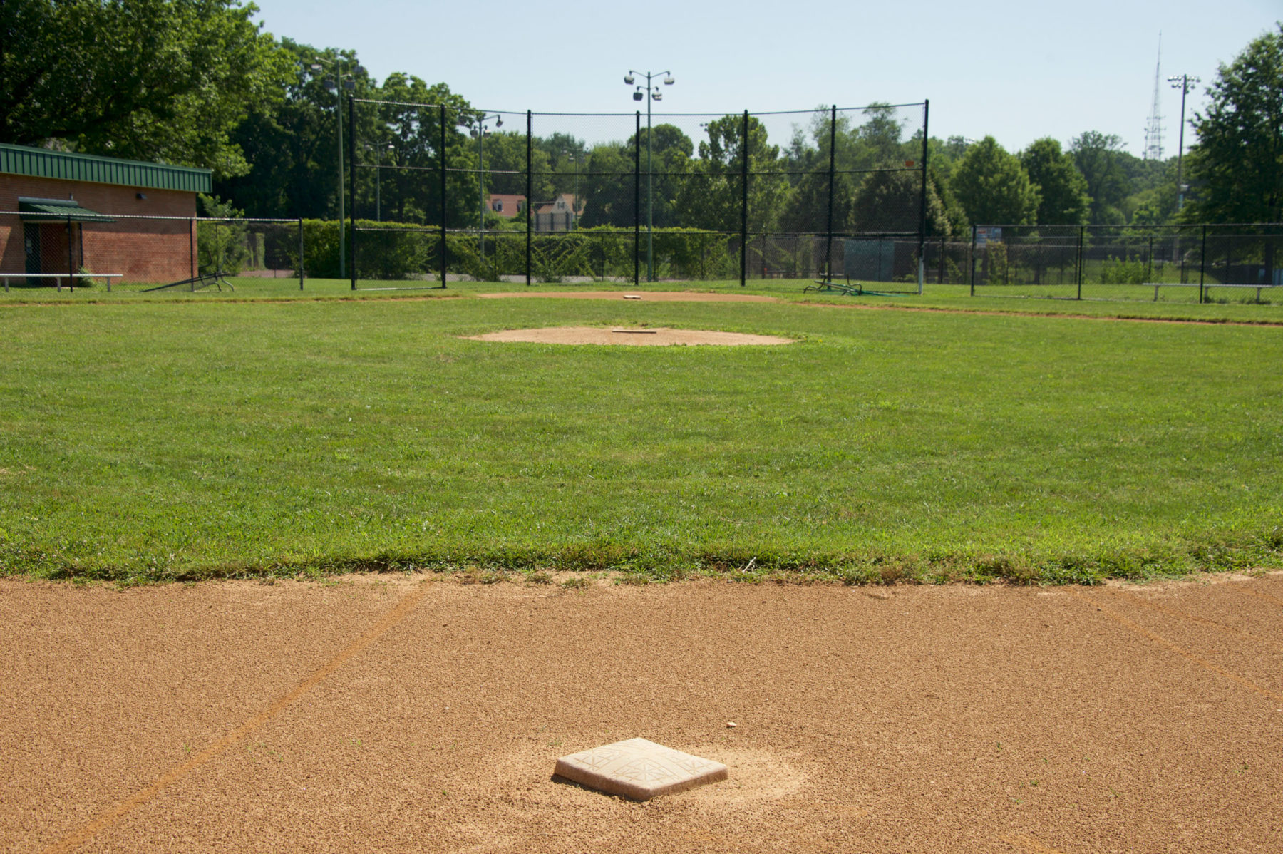 Baseball Field at Newport Mill Local Park