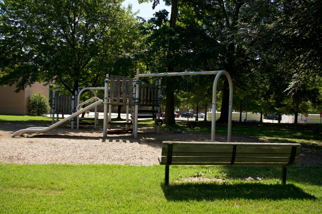 Playground at Newport Mill Local Park