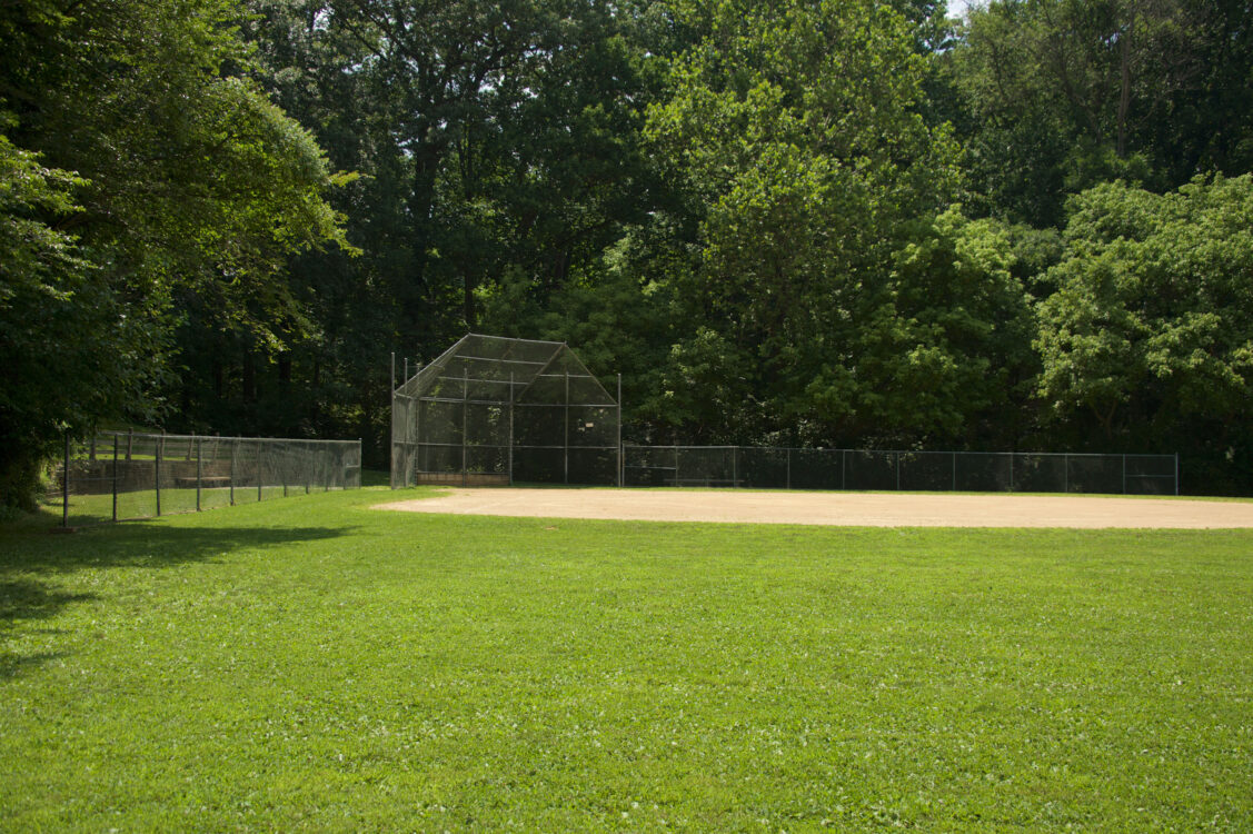 Baseball Court at North Chevy Chase Local Park