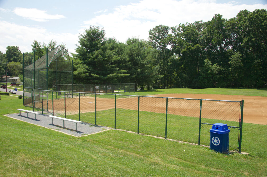 Softball field at Parkland Local Park