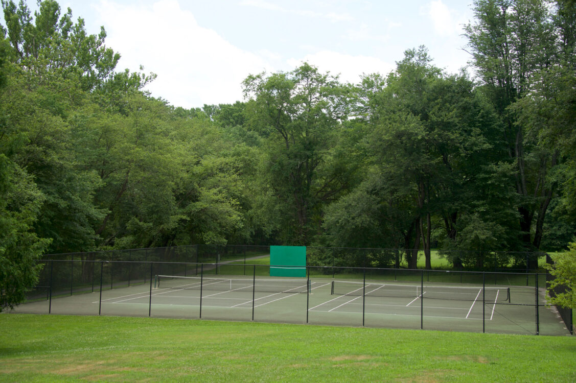 Tennis Court at Pilgrim Hills Local Park