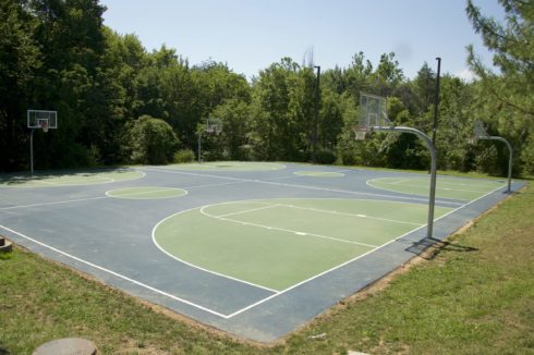 Basketball Court at Potomac Community Neighborhood Park