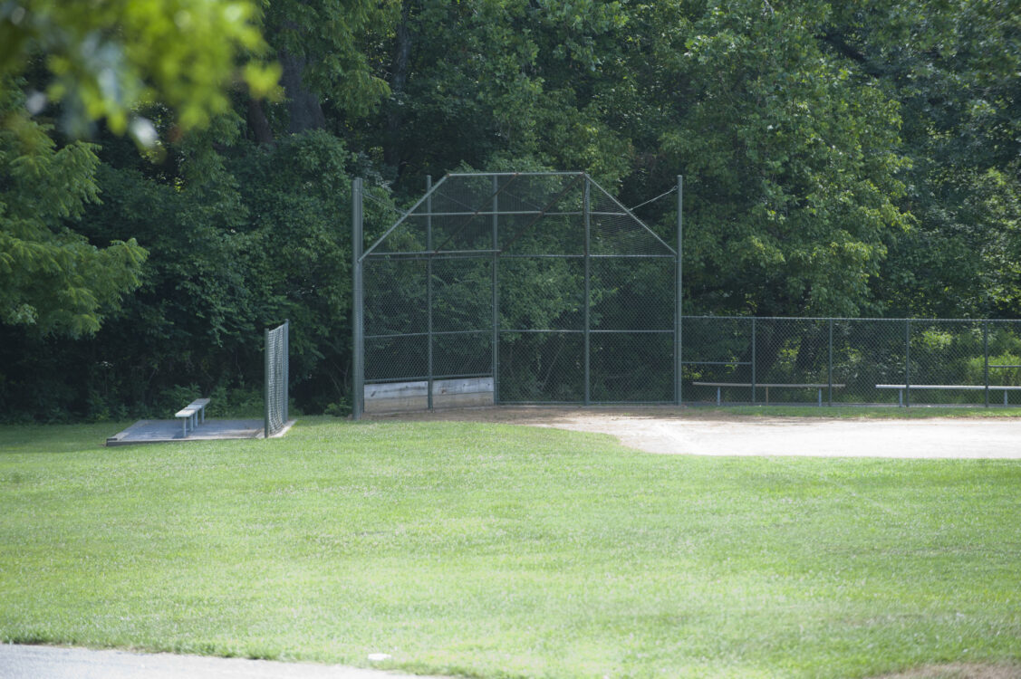 Softball field at Randolph Hills Local Park