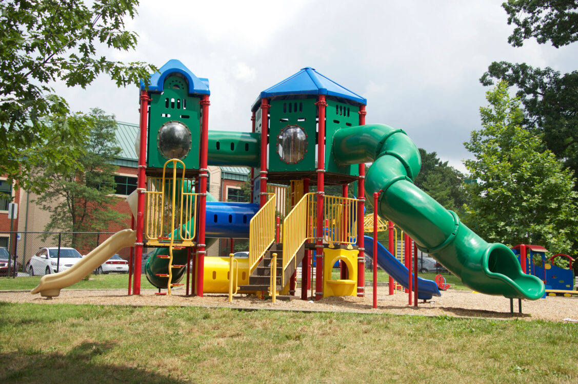 Playground at Rosemary Hills-Lyttonsville Local Park