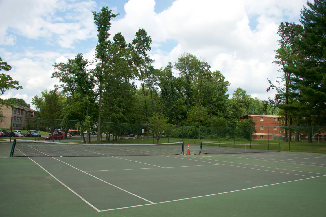 Tennis Court at Rosemary Hills-Lyttonsville Local Park