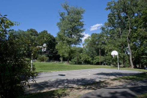 Basketball court at Sligo Avenue Neighborhood Park