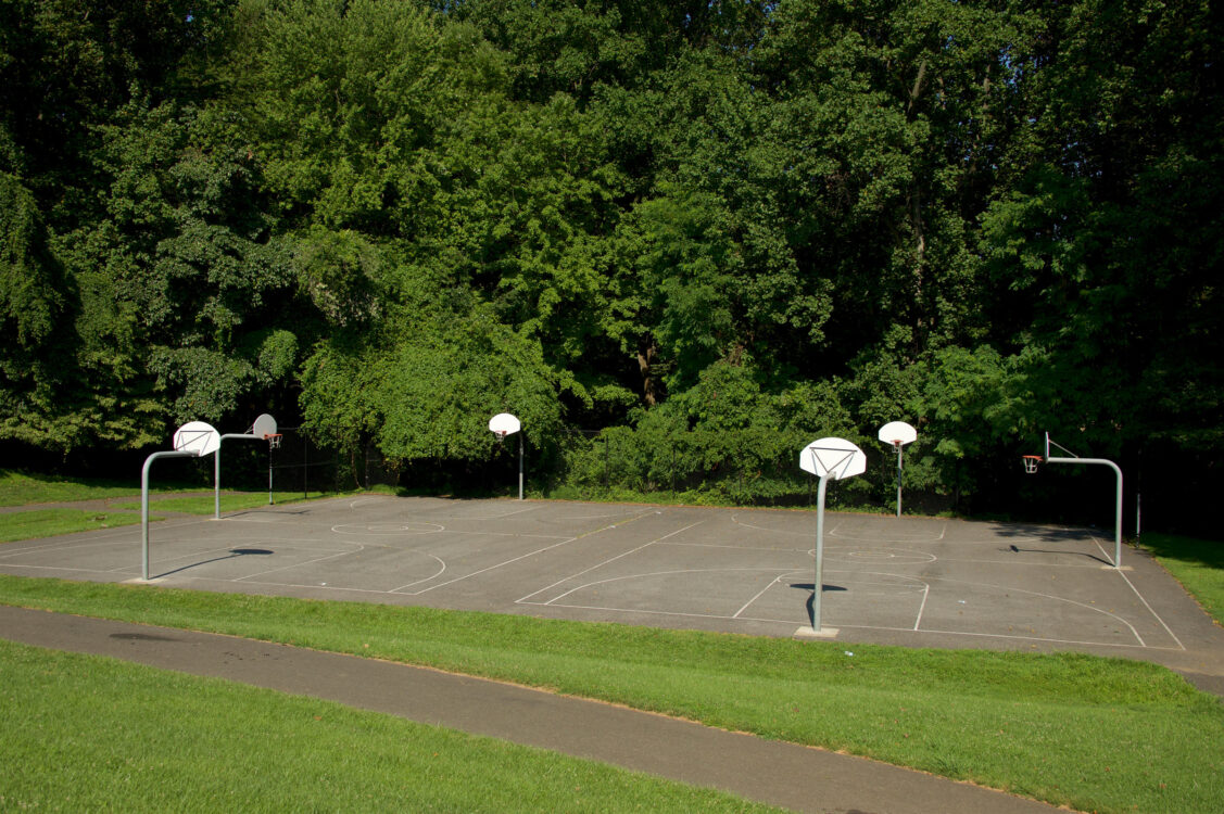 Basketball Court at Stewartown Local Park