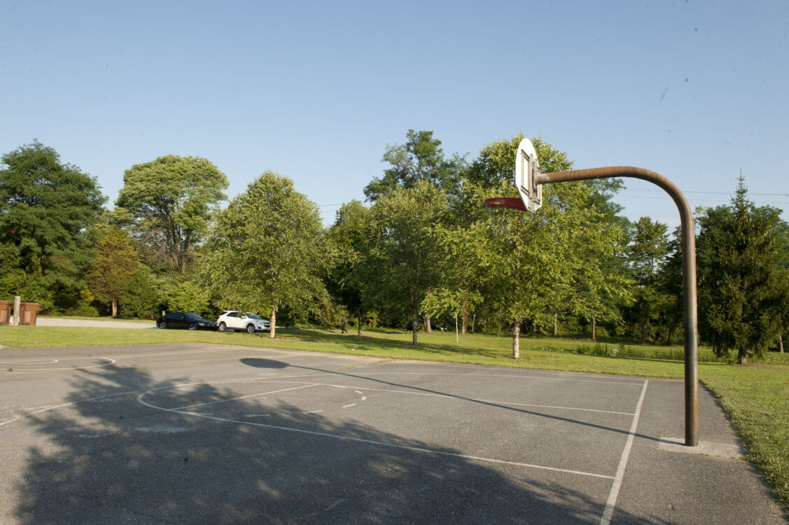 Basketball Court Stonehedge Local Park