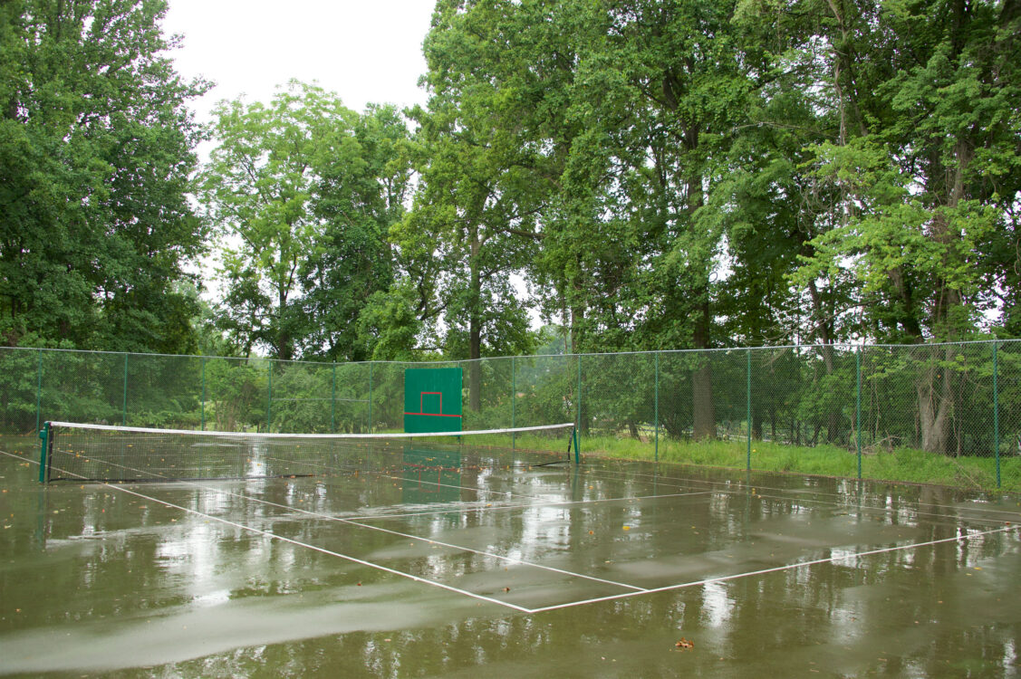 Tennis Court at Strathmore Local Park