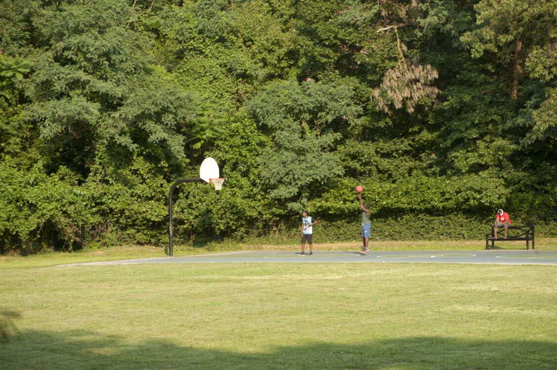 Basketball Court at Takoma-Piney Branch Local Park