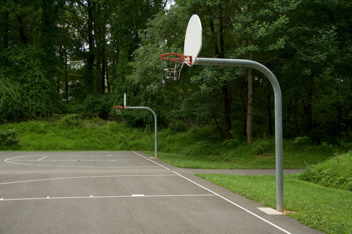 Basketball court at Tamarack Neighborhood Park