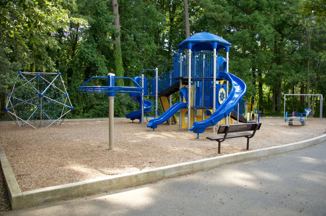 playground wall local park