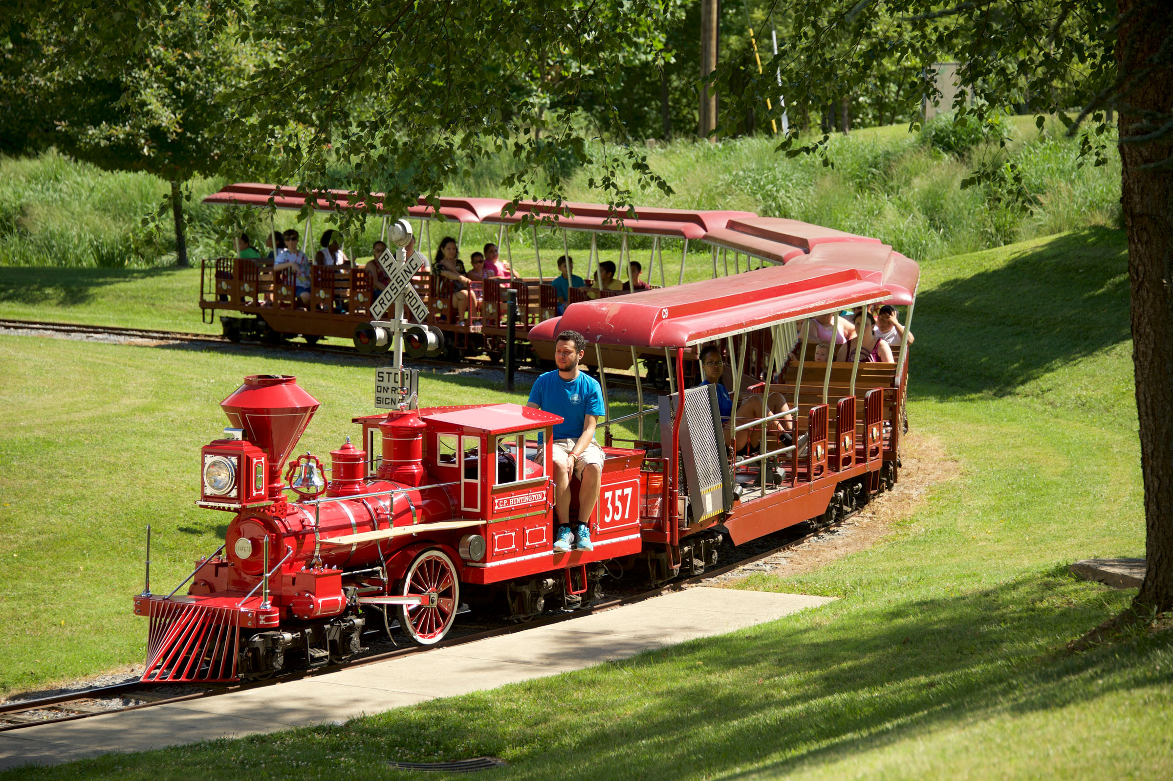 Wheaton Miniature Train and Ovid Hazen Wells Carousel