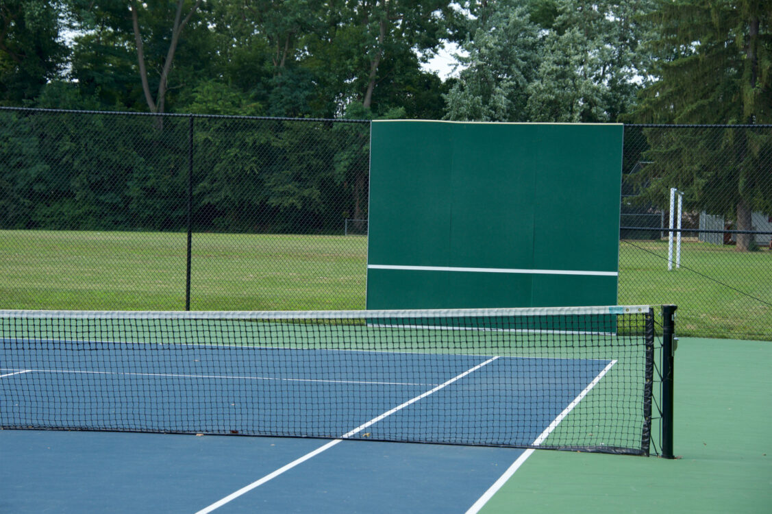 Tennis Court at Wheaton Woods Local Park