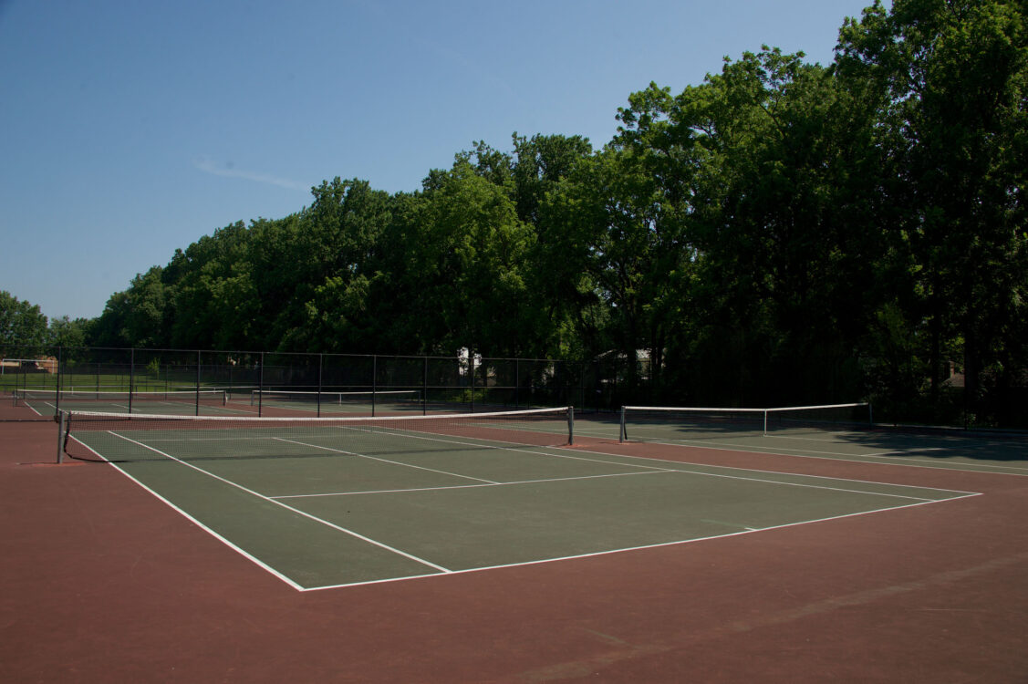 Tennis Court at Wood Local Park