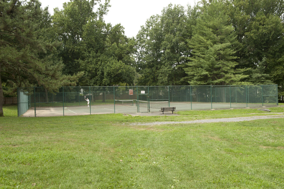 Tennis Court at Woodacres Local Park