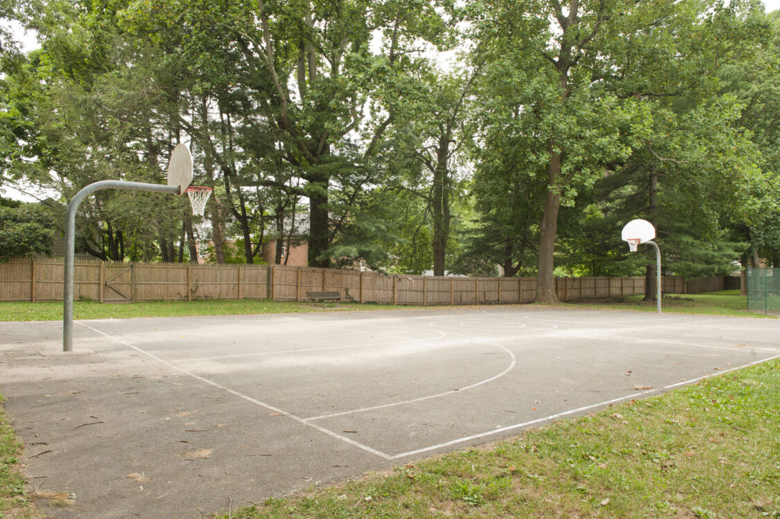Basketball Court at Woodacres Local Park