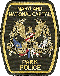 Park Police Badge displaying an eagle