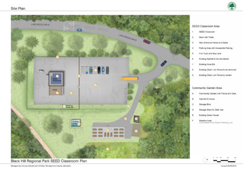 Black Hill Regional Park SEED Classroom Site Plan