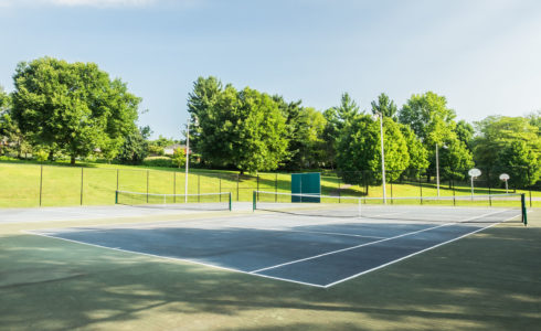 tennis court at Olney Mill Neighborhood Park