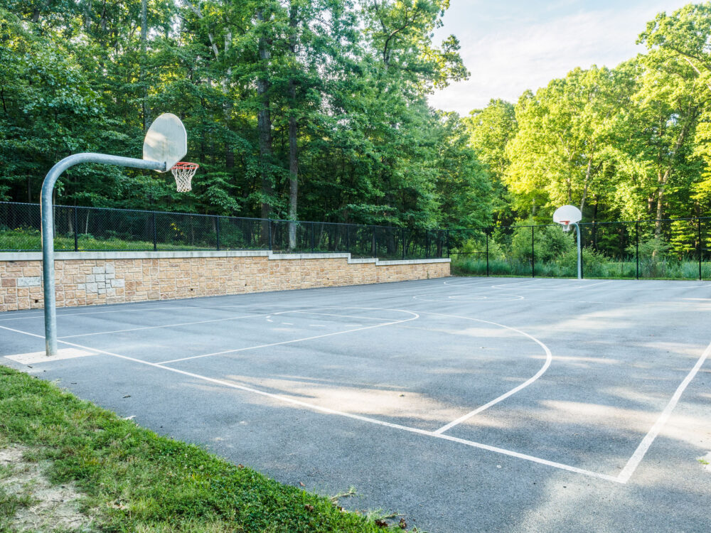 basketball court at Peachwood Neighborhood Park