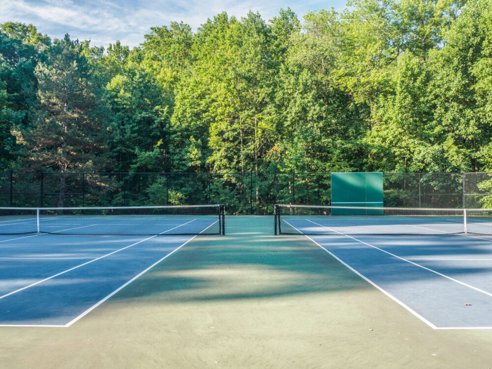 Tennis Court at Peachwood Neighborhood Park
