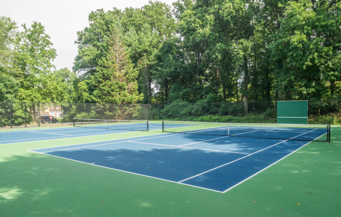 tennis court at Stonegate Local Park