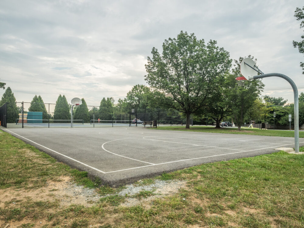 Basketball Court at Strawberry Knoll Local Park