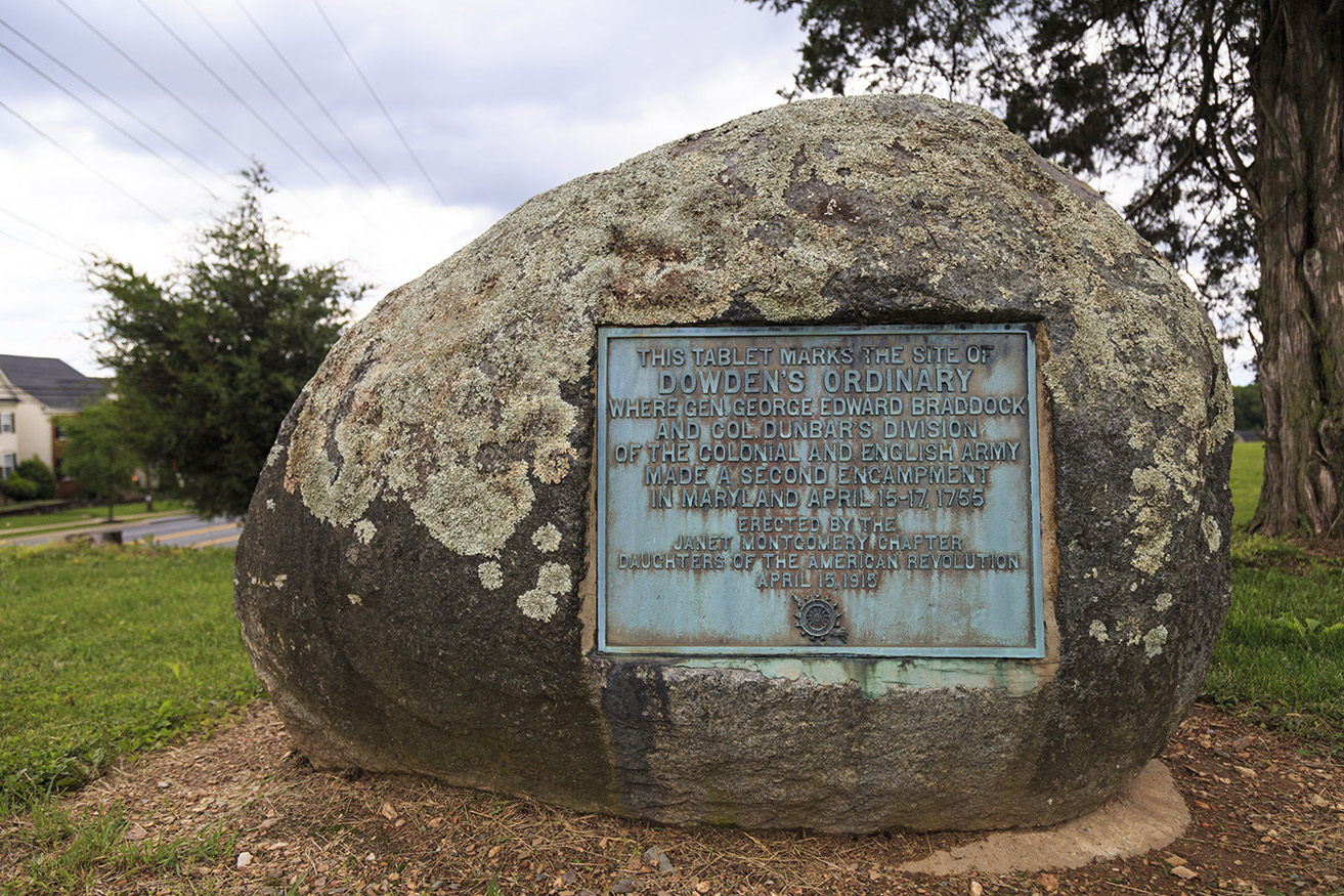 marker at dowdens parks