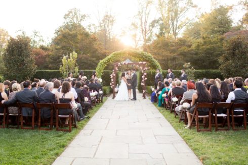 Wedding Ceremony Brookside Gardens