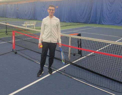 Ahmad Mady - Aceing Autism Volunteer at Wheaton Indoor Tennis