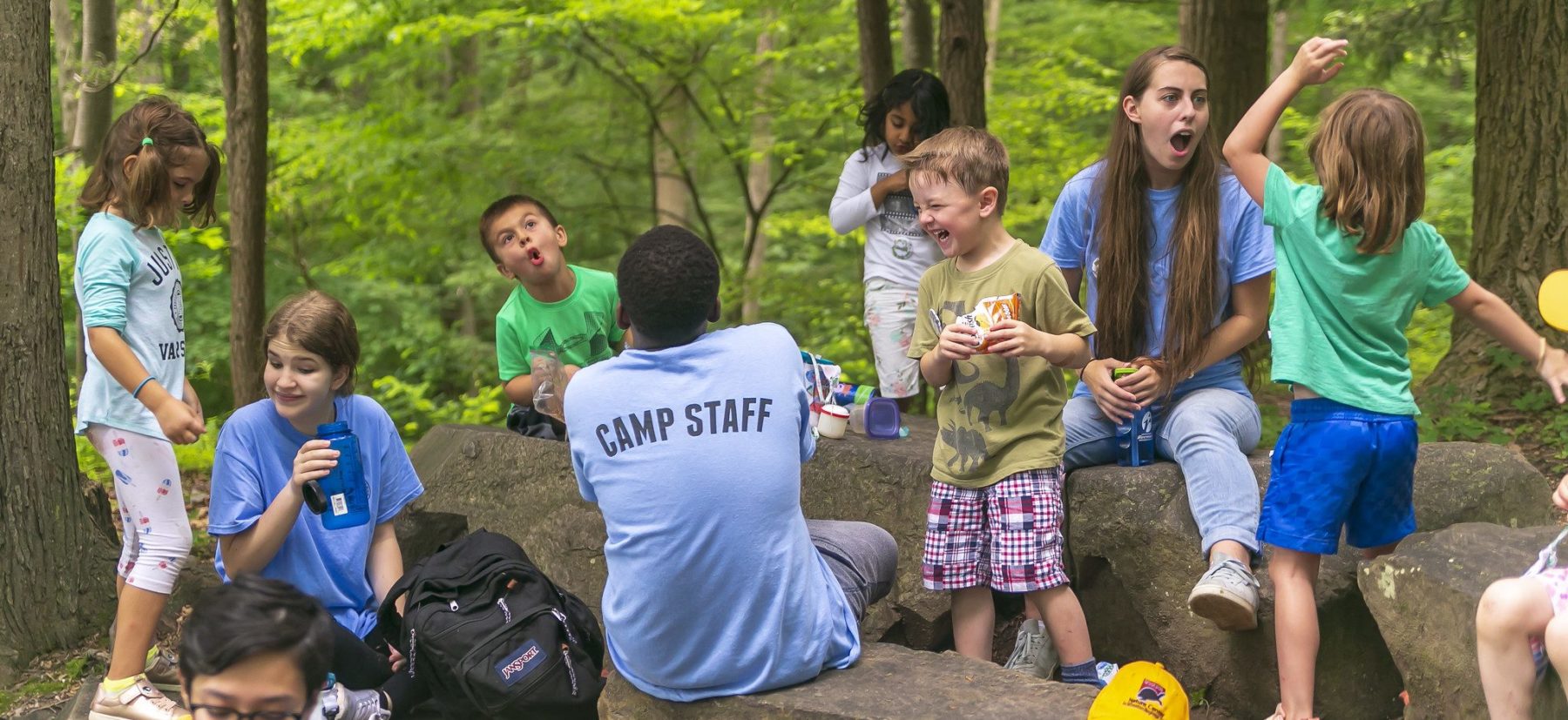kids enjoying summer camp