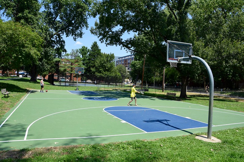Basketball Court - Battery Lane Urban Park
