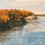 Along the Chesapeake Bay by Heike Gramckow $450, Art Exhibit at Brookside Gardens,