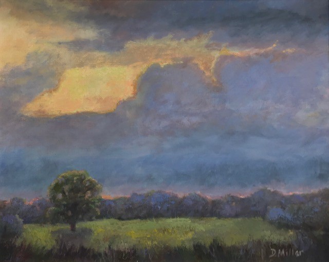 End of Day by Debbie Miller $450, painting, Brookside Gardens