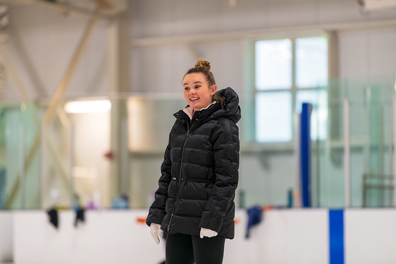 Mariah on the ice