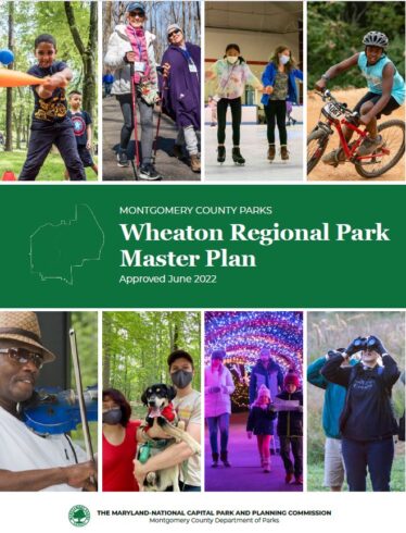 Cover of 2022 Wheaton Regional Park Master Plan