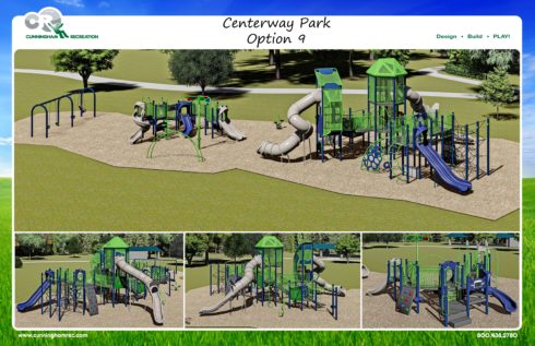 Centerway New Playground Rendering 