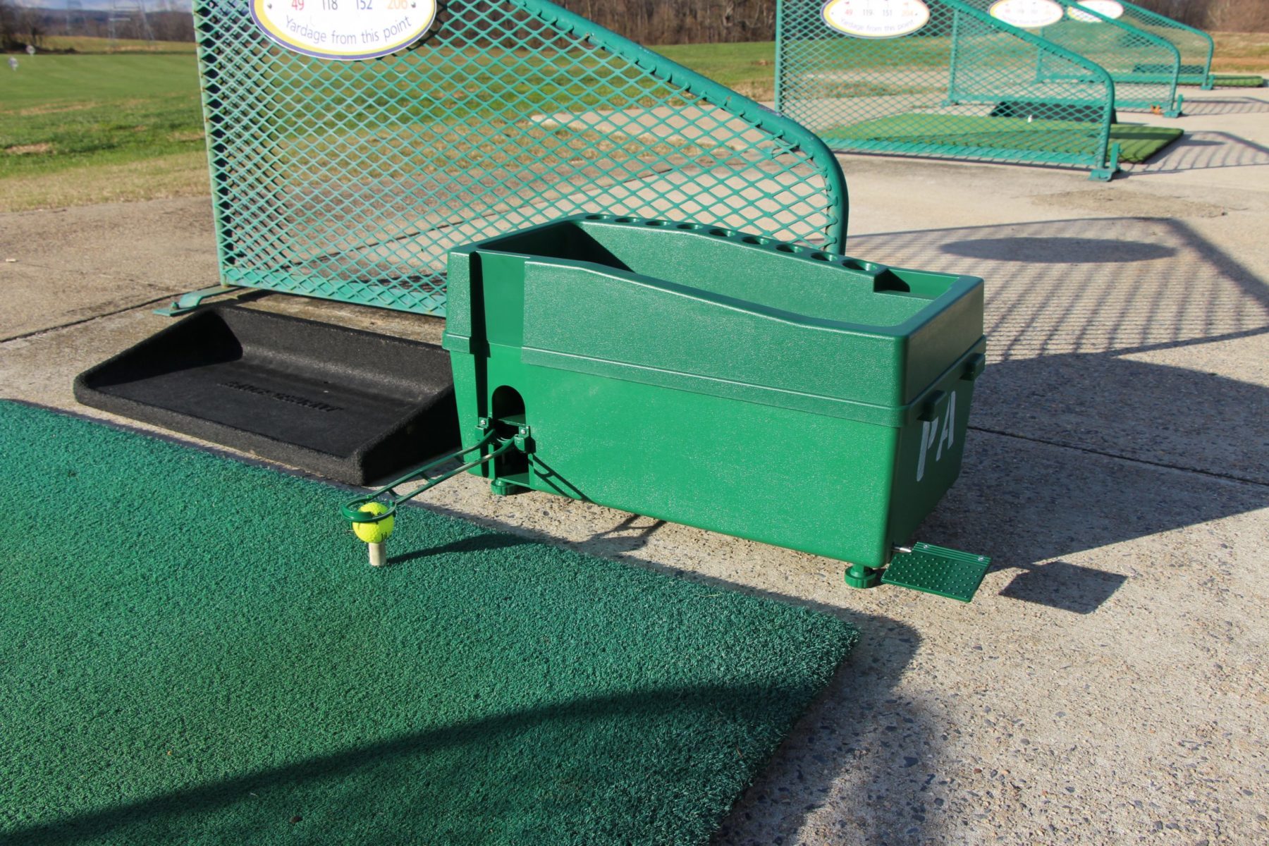 Powerless Golf Ball Dispenser South Germantown Driving Range