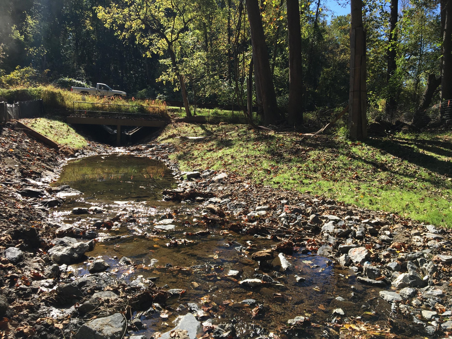 Stream in Rock Creek Stream Valley park