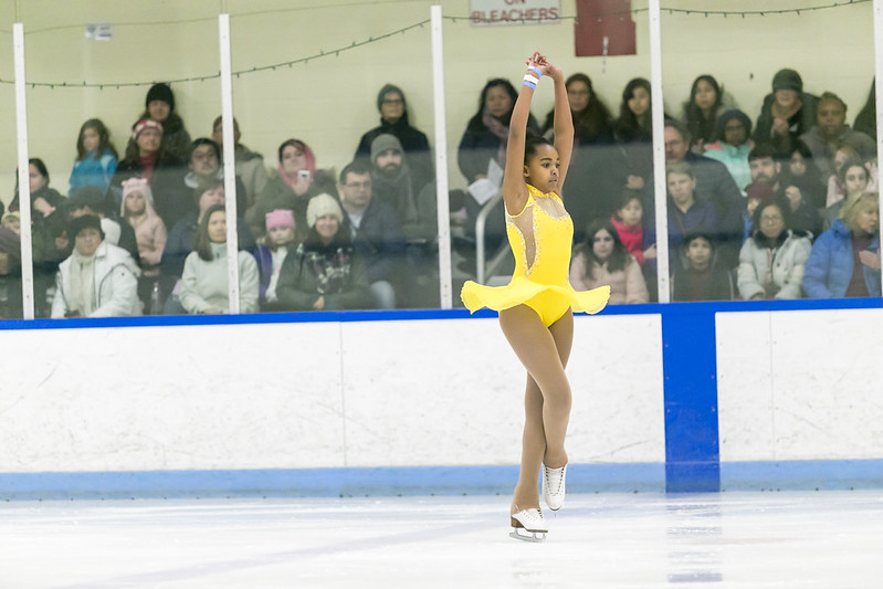 Figure Skater spinning