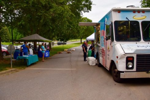 Photo of a food truck in Montgomery Parks